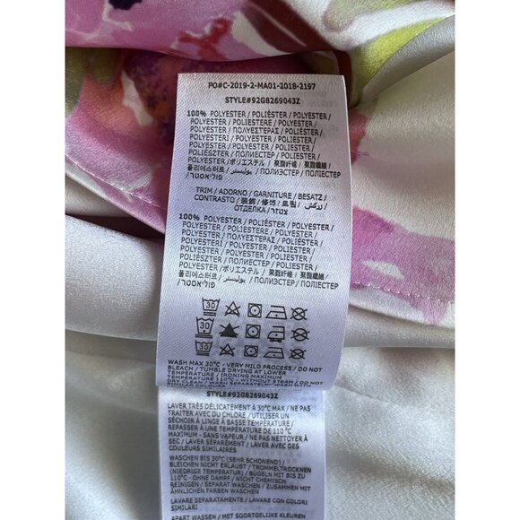 Guess Marciano Petal Perfection Floral Mini Dress Size L Worn Once - Picture 9 of 10